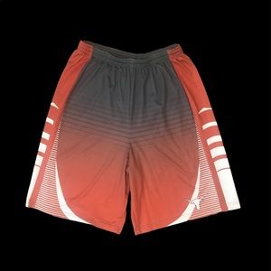 GTM Select Ultrafuse, Orange/White/Taupe Short , Size M